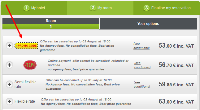 coupon reduction hotel campanile